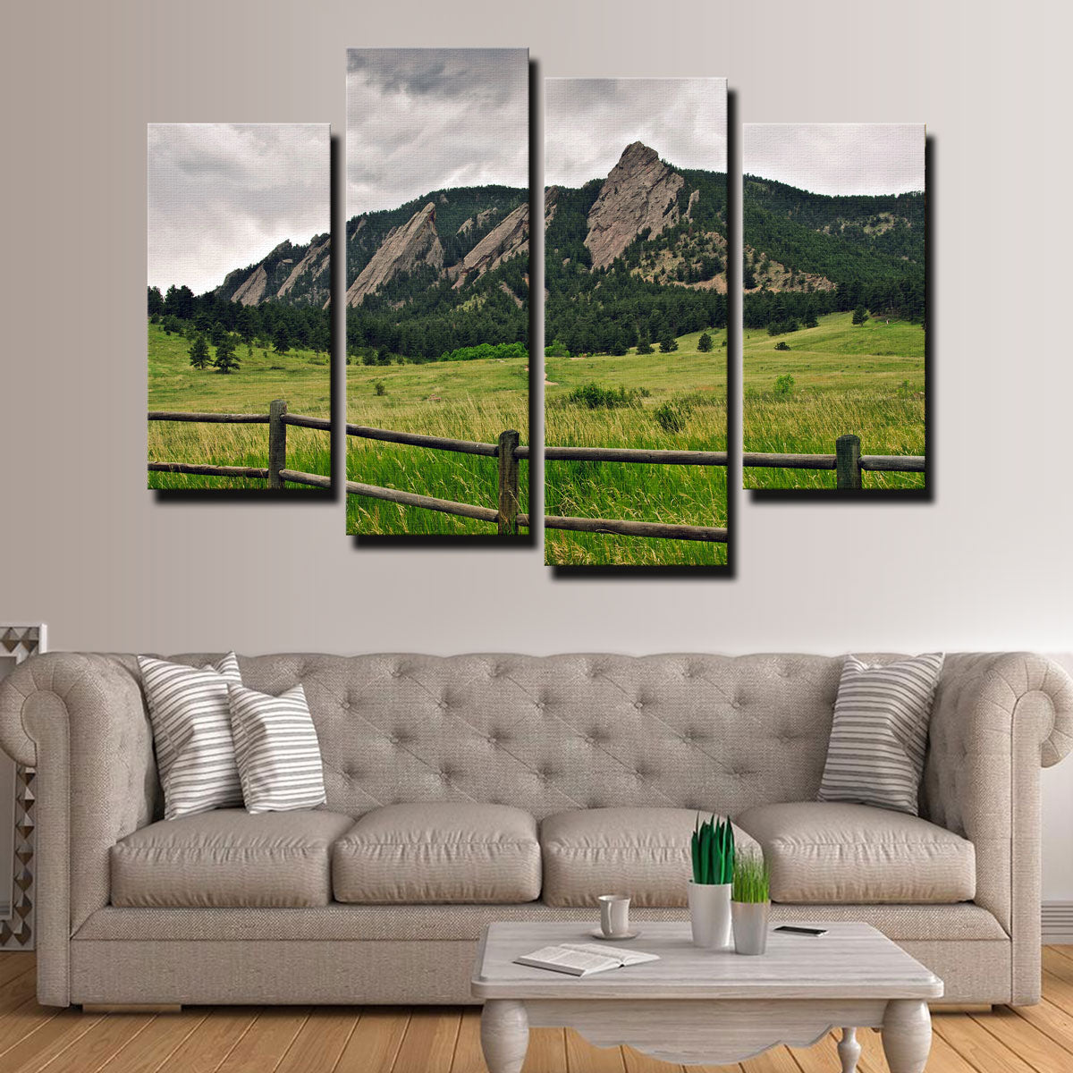 Boulder Flatirons Stunning Wall Art for Home Decor