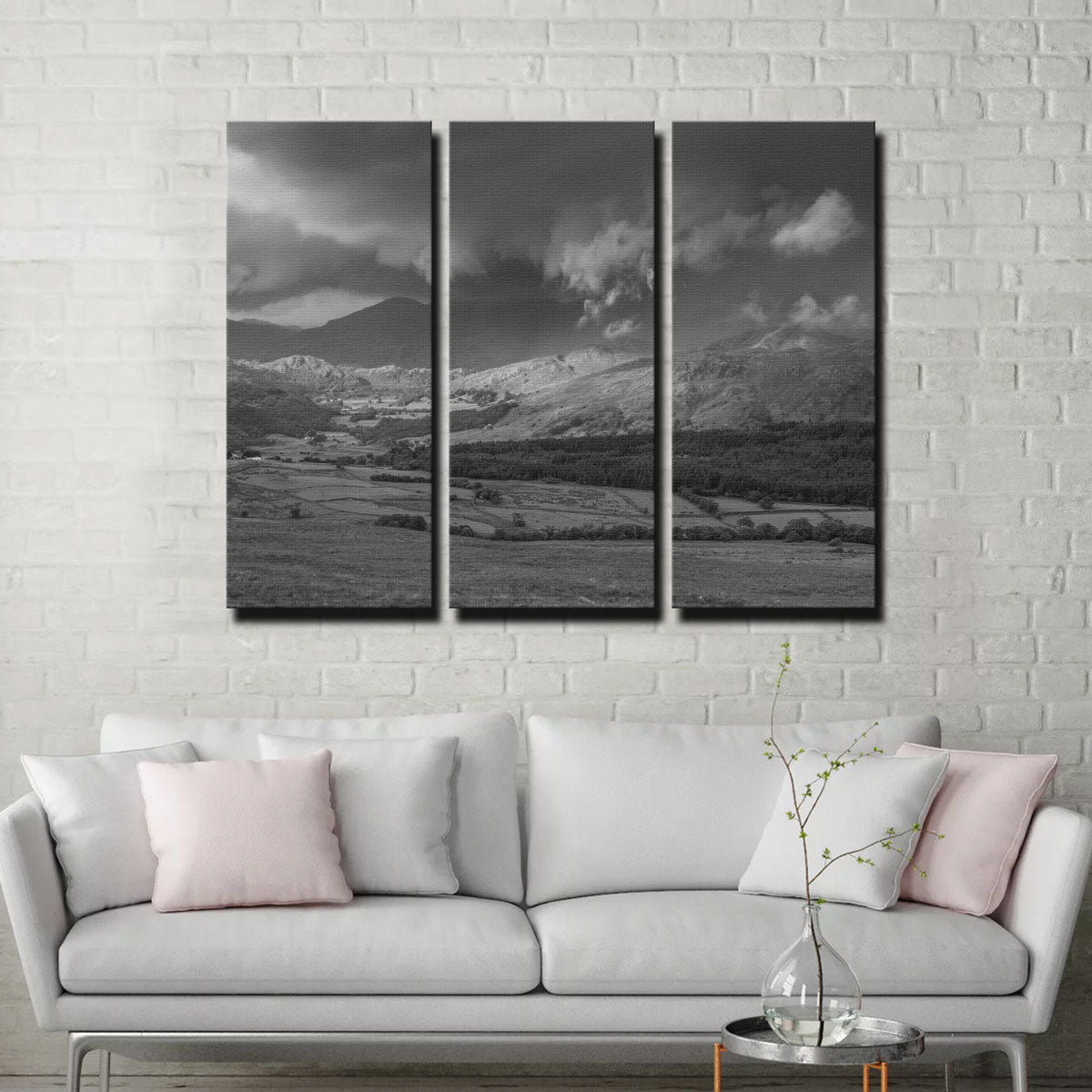 Stormy Fields Exquisite Wall Art by Mike Cotton