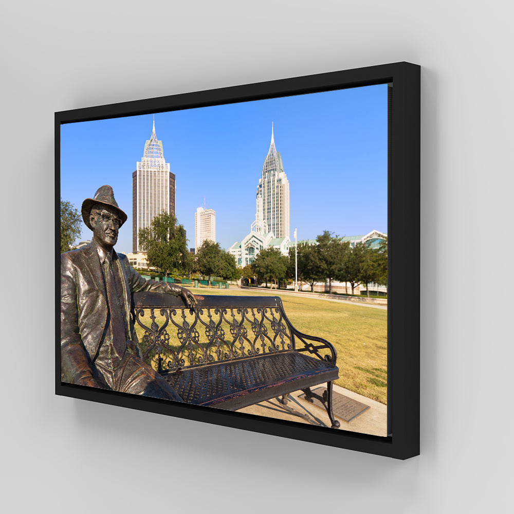 Exquisite Cooper Riverside Park Wall Art - Museum-Quality Canvas on Sustainable Pine Frames