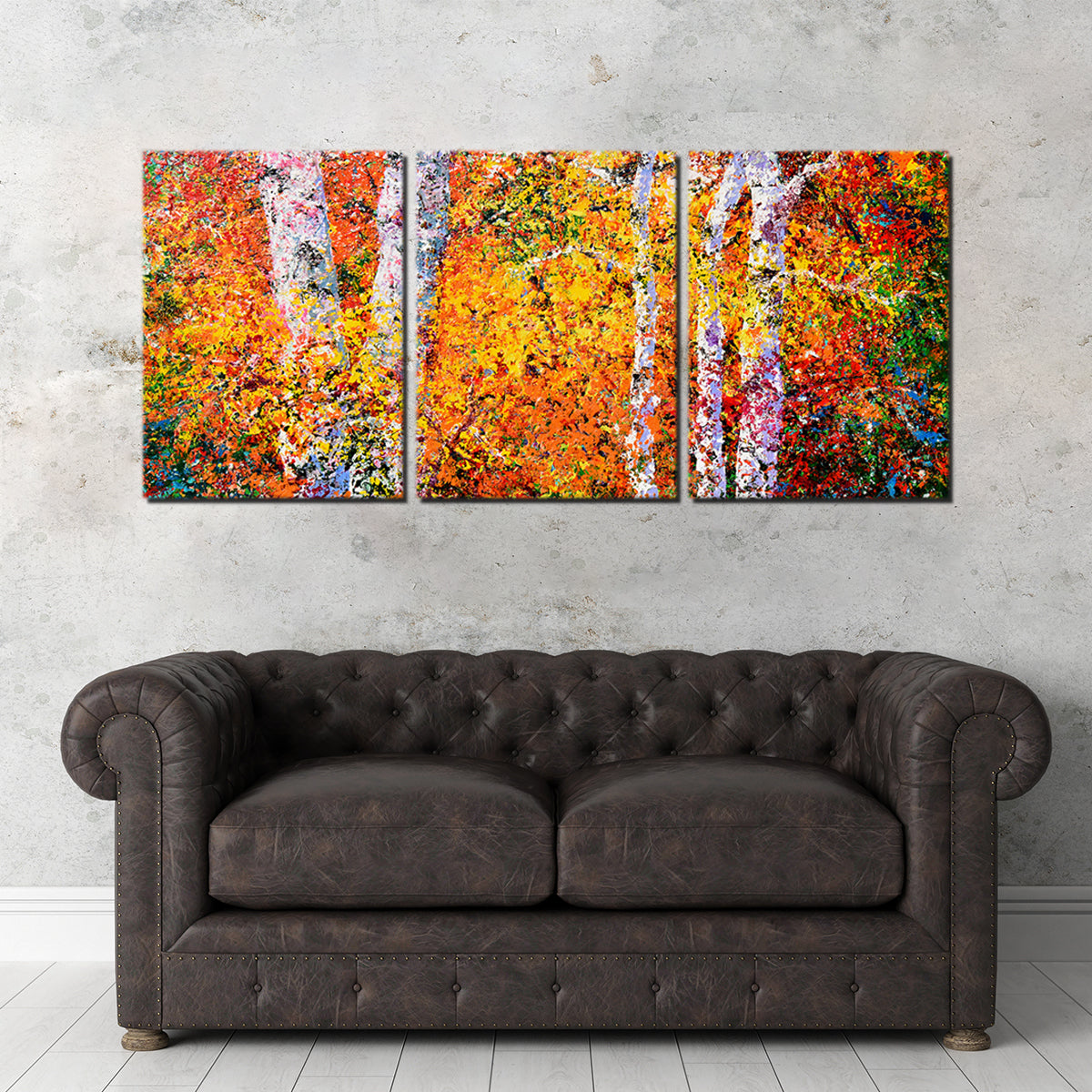 Vibrant Strength Amongst Colors Wall Art - A Stunning Decor Piece