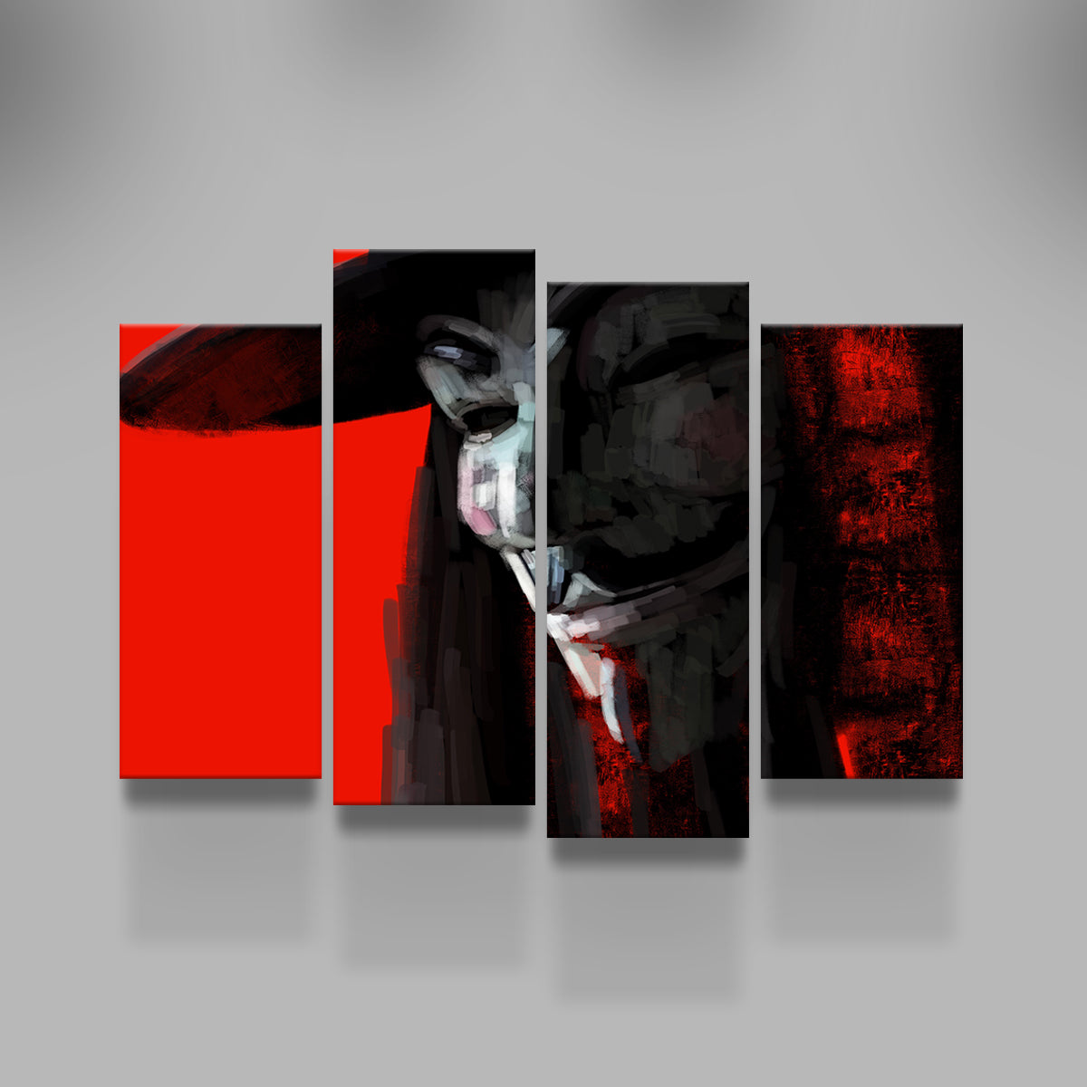 Stunning V In Abstract Wall Art by Andy Brackpool