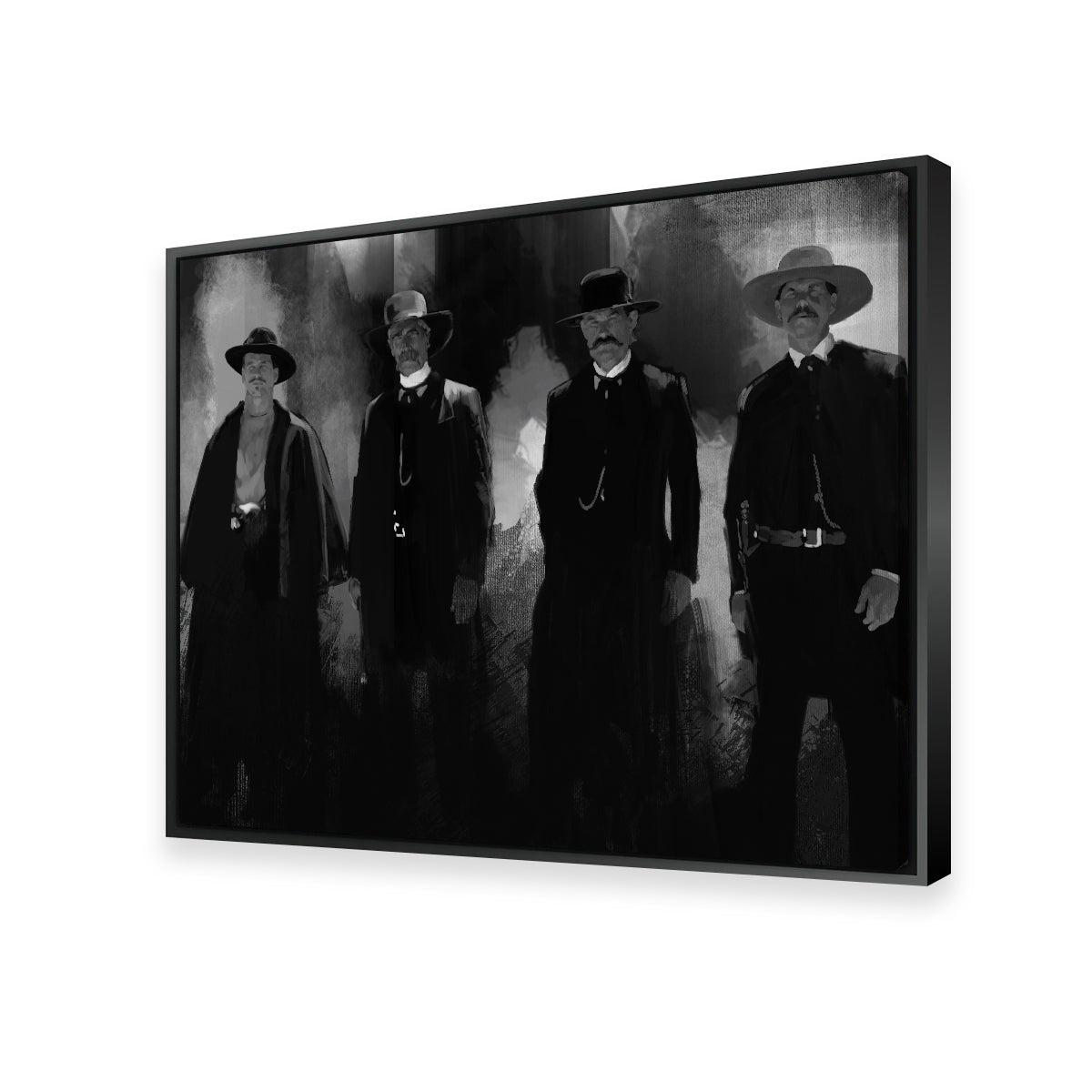 Stunning Tombstone Gang Wall Art by Andy Brackpool