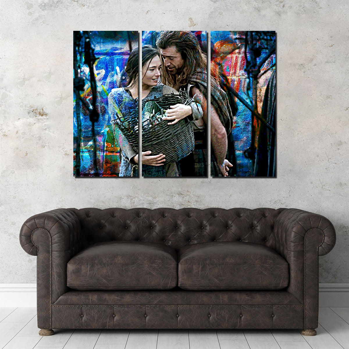 Exquisite Murron and Wallace Kiln - Dried Pine Wood Canvas Prints