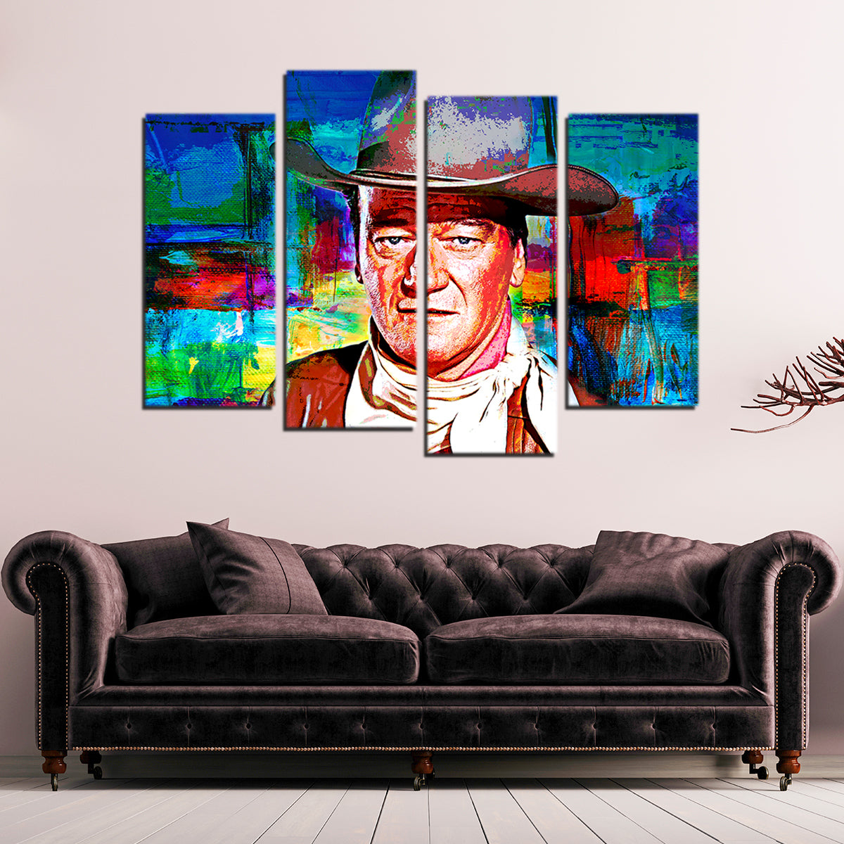 Authentic John Wayne Wall Art: Museum-Quality Decor