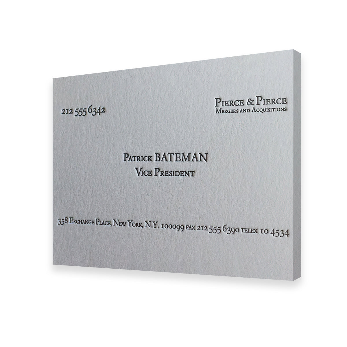 Stylish Business Card Wall Art for Office Decor