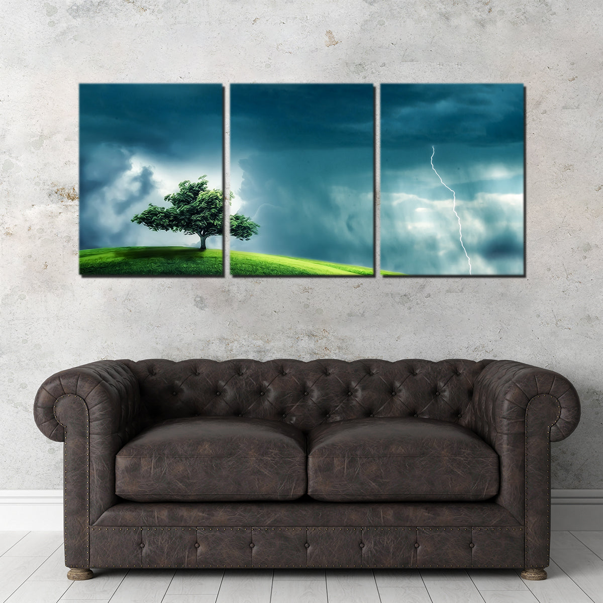 Exquisite Tree Alone Wall Art by George Sorin