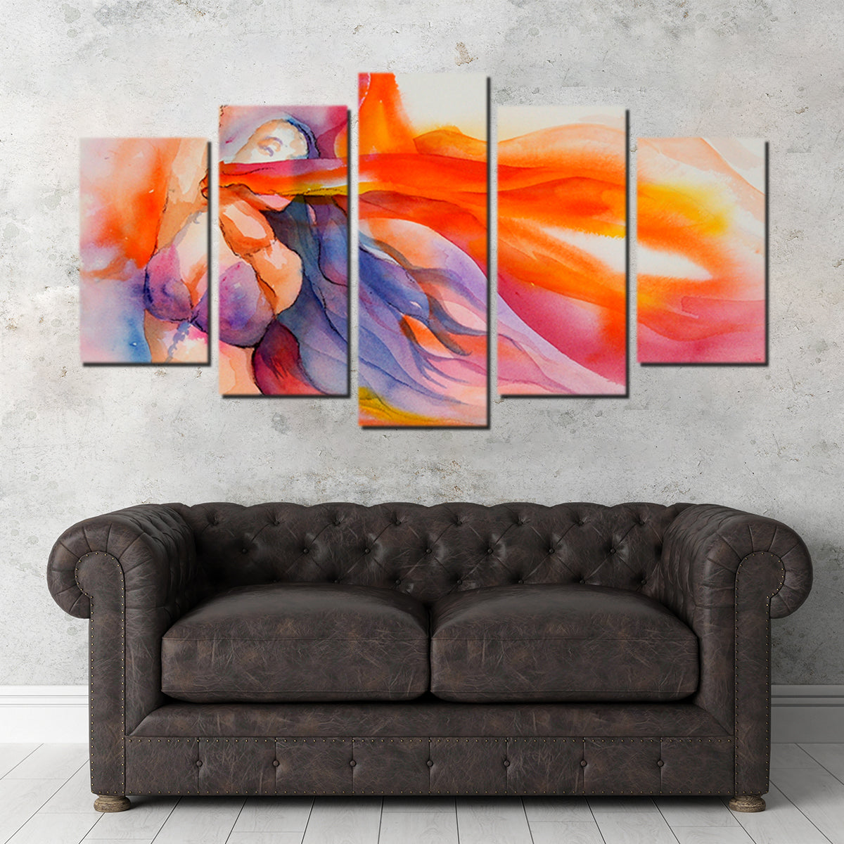 Exquisite Veil Swirl Wall Art by Gerry Segismundo