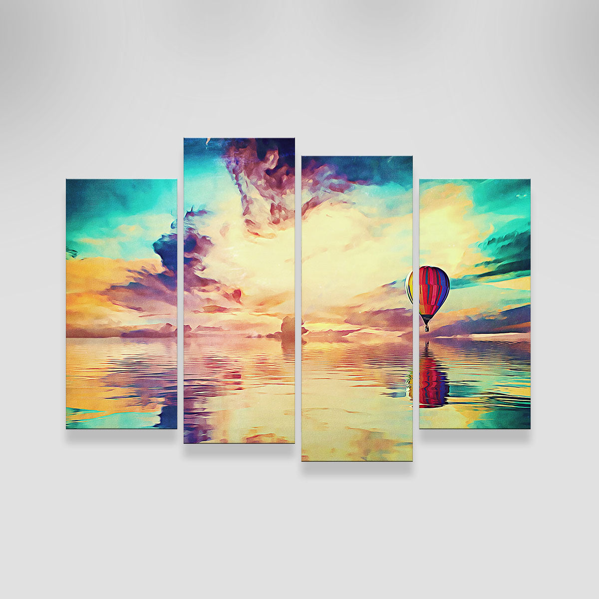 Exquisite Floating Away Wall Art by Denise Dundon
