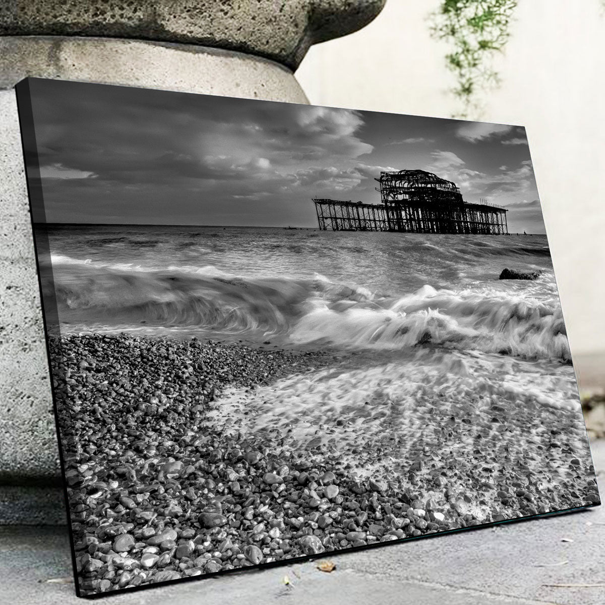Stunning Brighton West Pier Wall Art by Mike Cotton