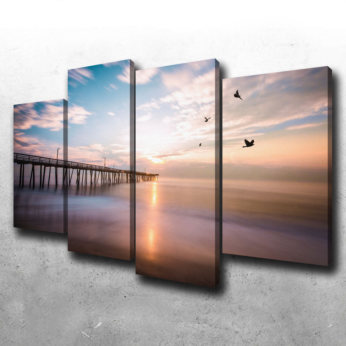 Stunning VA Beach Sunrise Wall Art by Lucas Moore