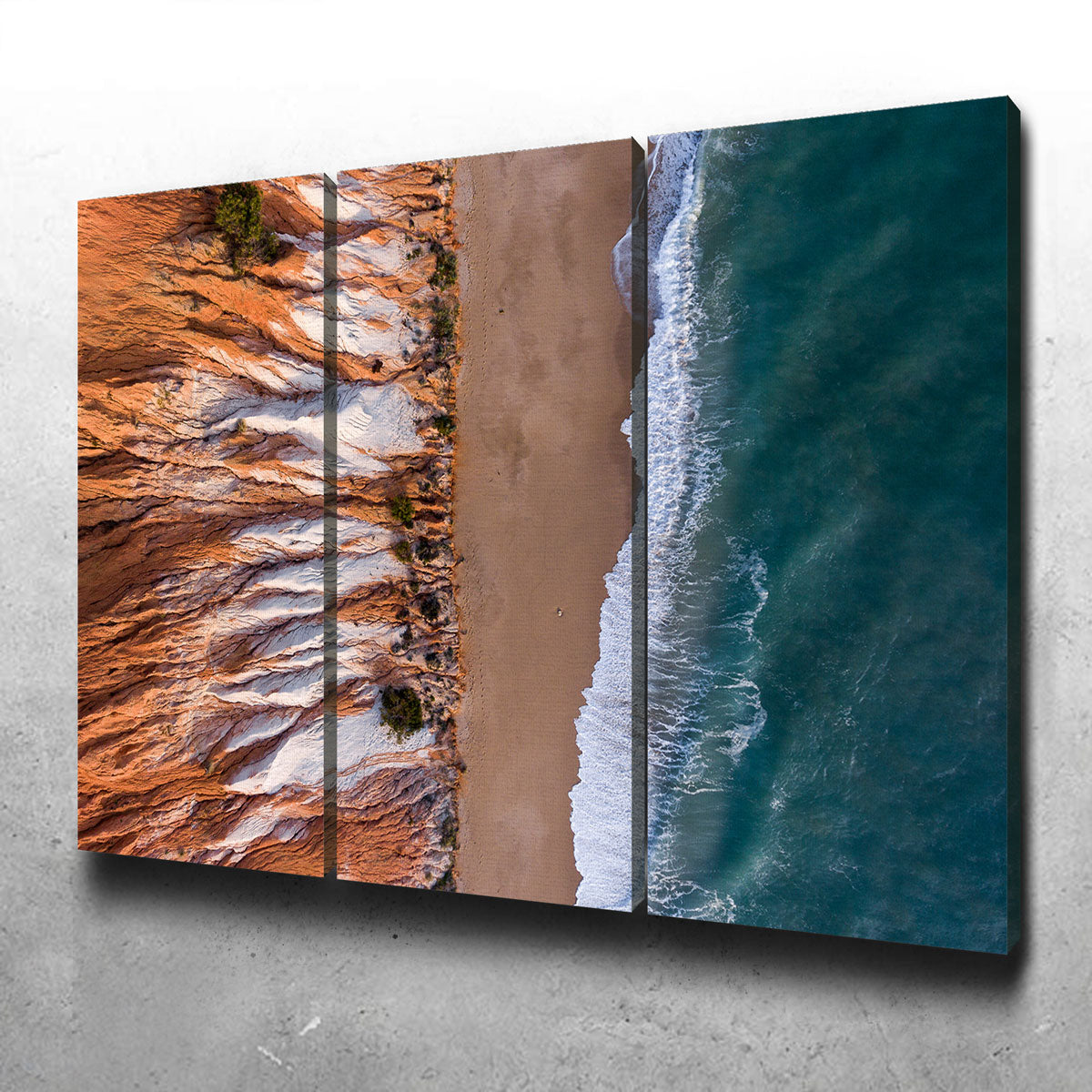 Stunning Where Ocean Meets Land Wall Art by Karolis Janulis