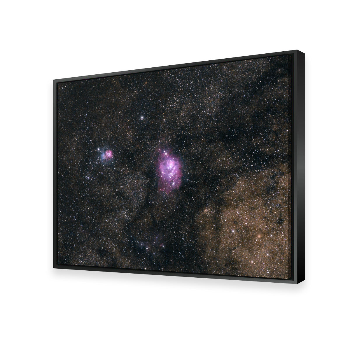 Stunning Lagoon and Trifid Nebula Wall Art by Sofia Leite Fonseca
