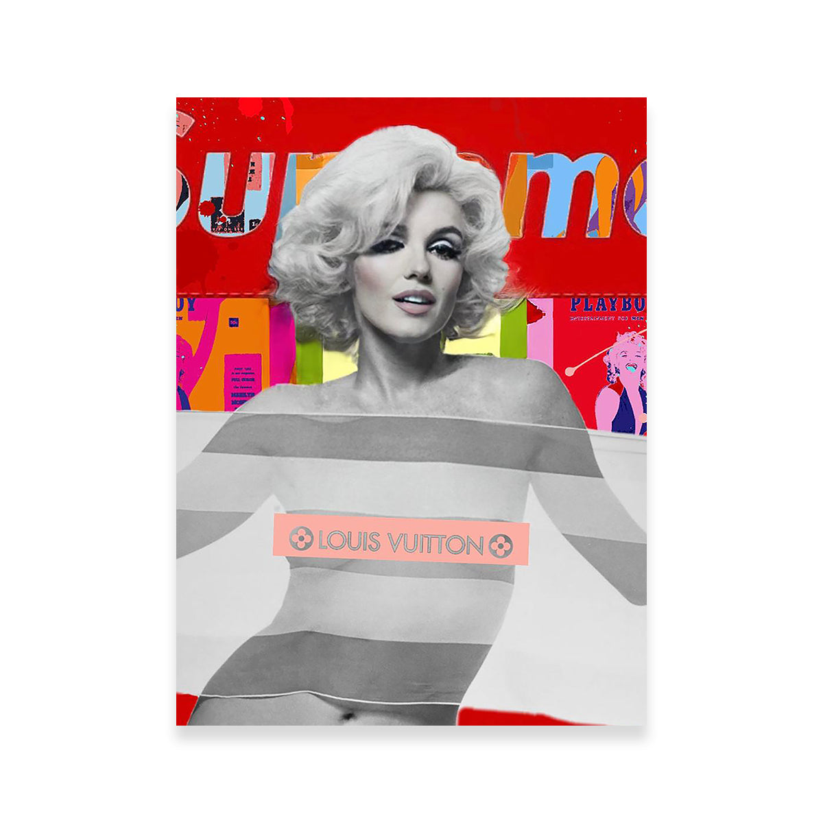 Stunning Marilyn Playboy Wall Art for Home Decor