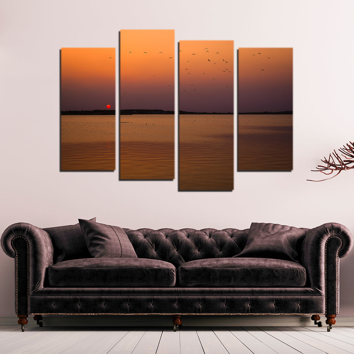 Stunning Bucharest Sunset 11 Wall Art for Home Decor