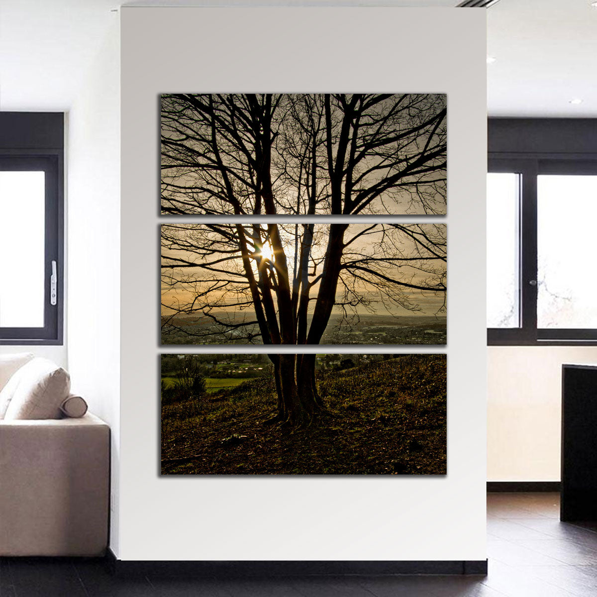 Stunning Box Hill Sunset Wall Art by Mike Cotton