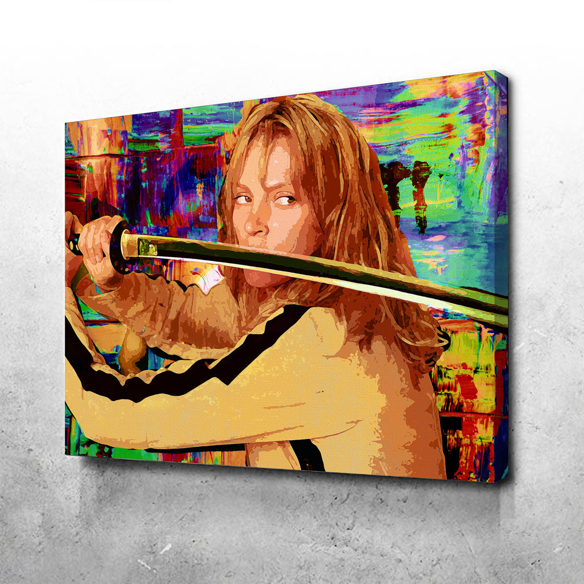 Kill Bill Inspired Wall Art - Stunning Museum-Quality Canvas