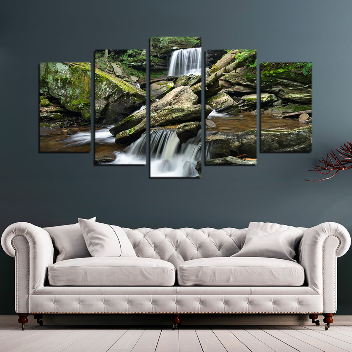 Stunning Crossed Streams Wall Art by Shaun Mayer