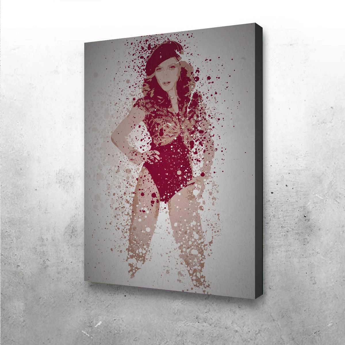 Stunning Material Girl Wall Art by TM Creative Design