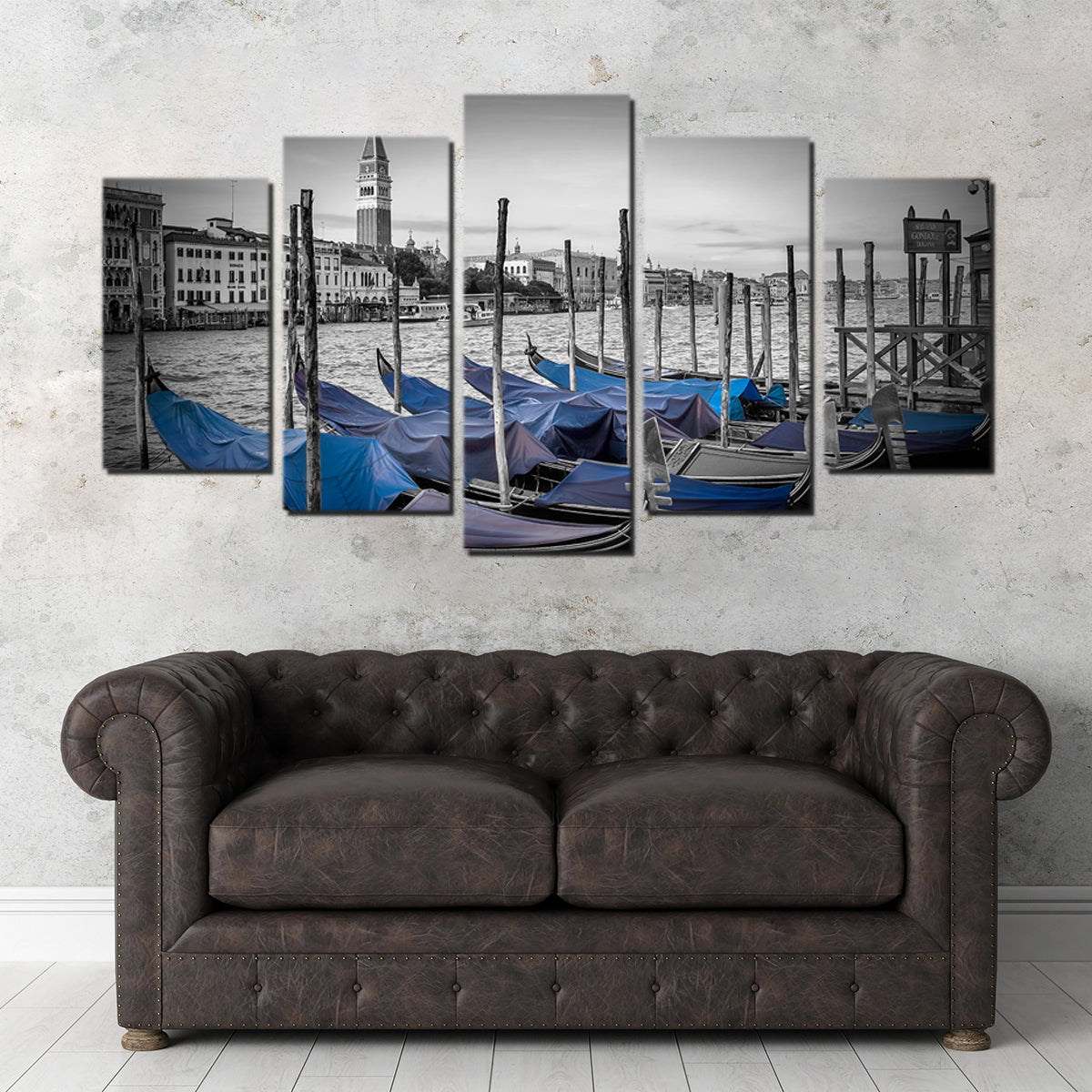 Stunning Venice Grand Canal and St Mark's Campanile Wall Art by Melanie Viola