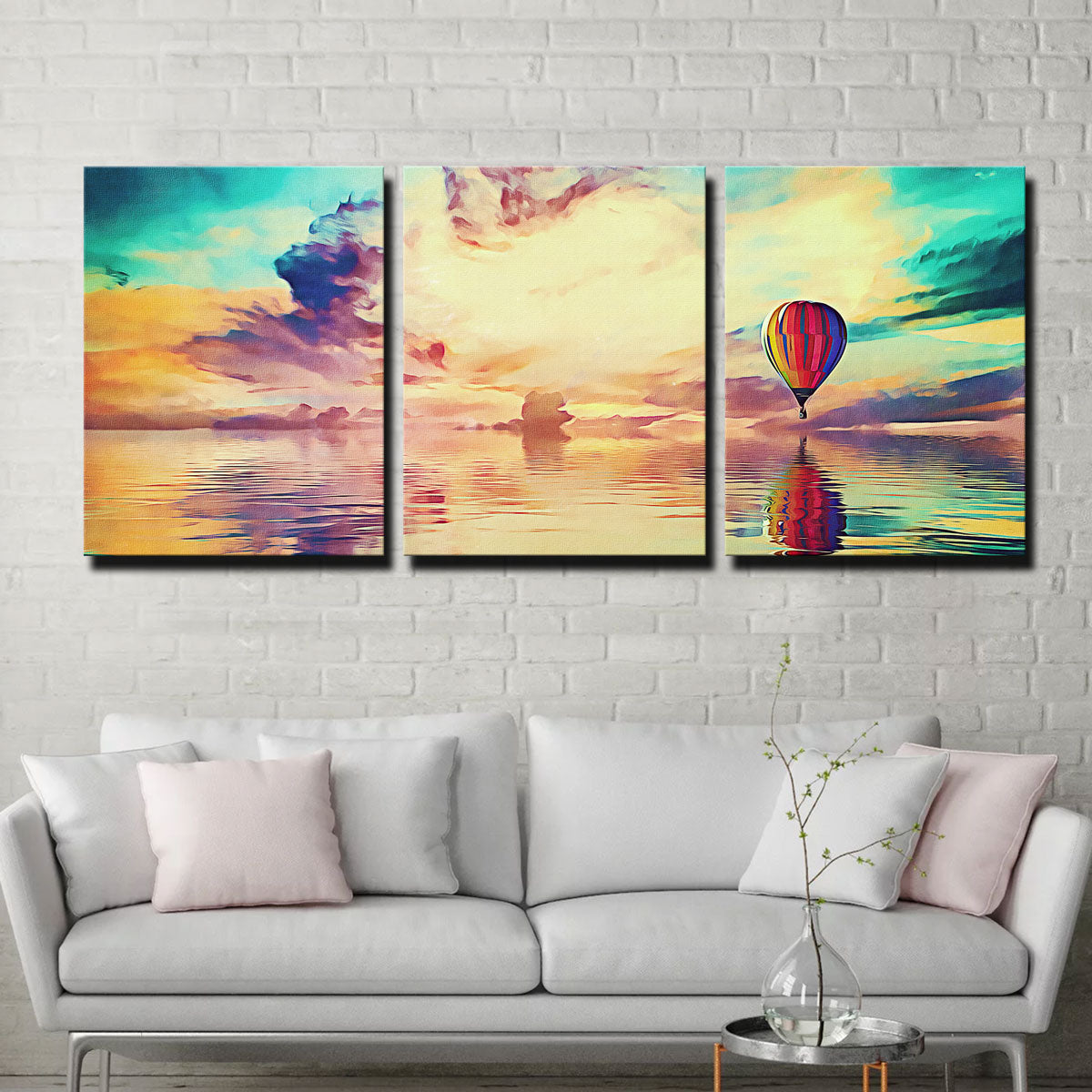 Exquisite Floating Away Wall Art by Denise Dundon