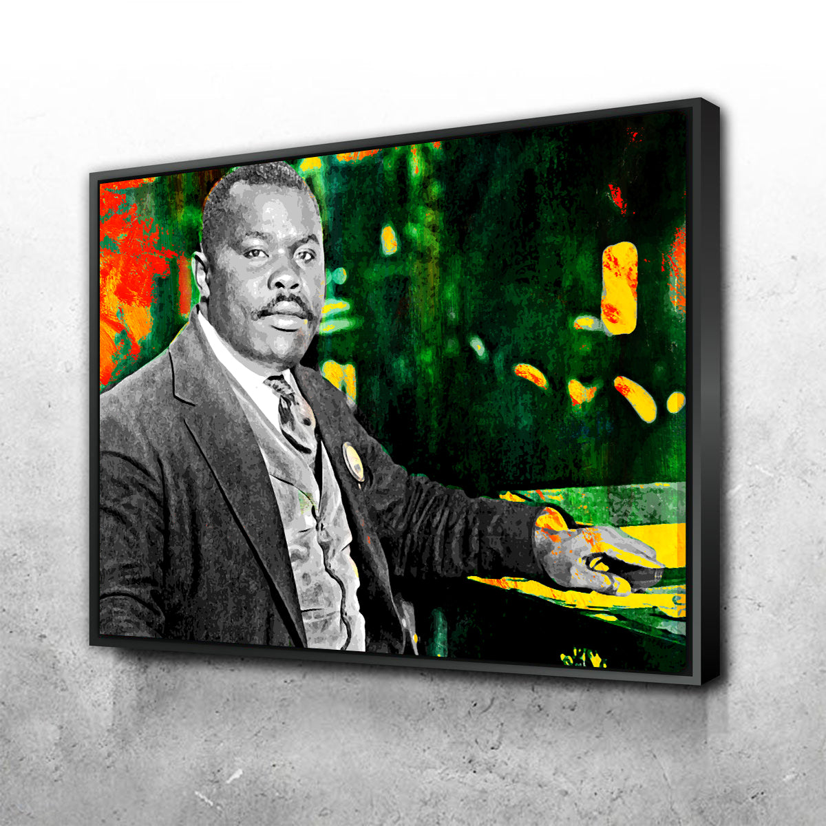 Marcus Garvey Inspiring Wall Art - Museum Quality Canvas Prints