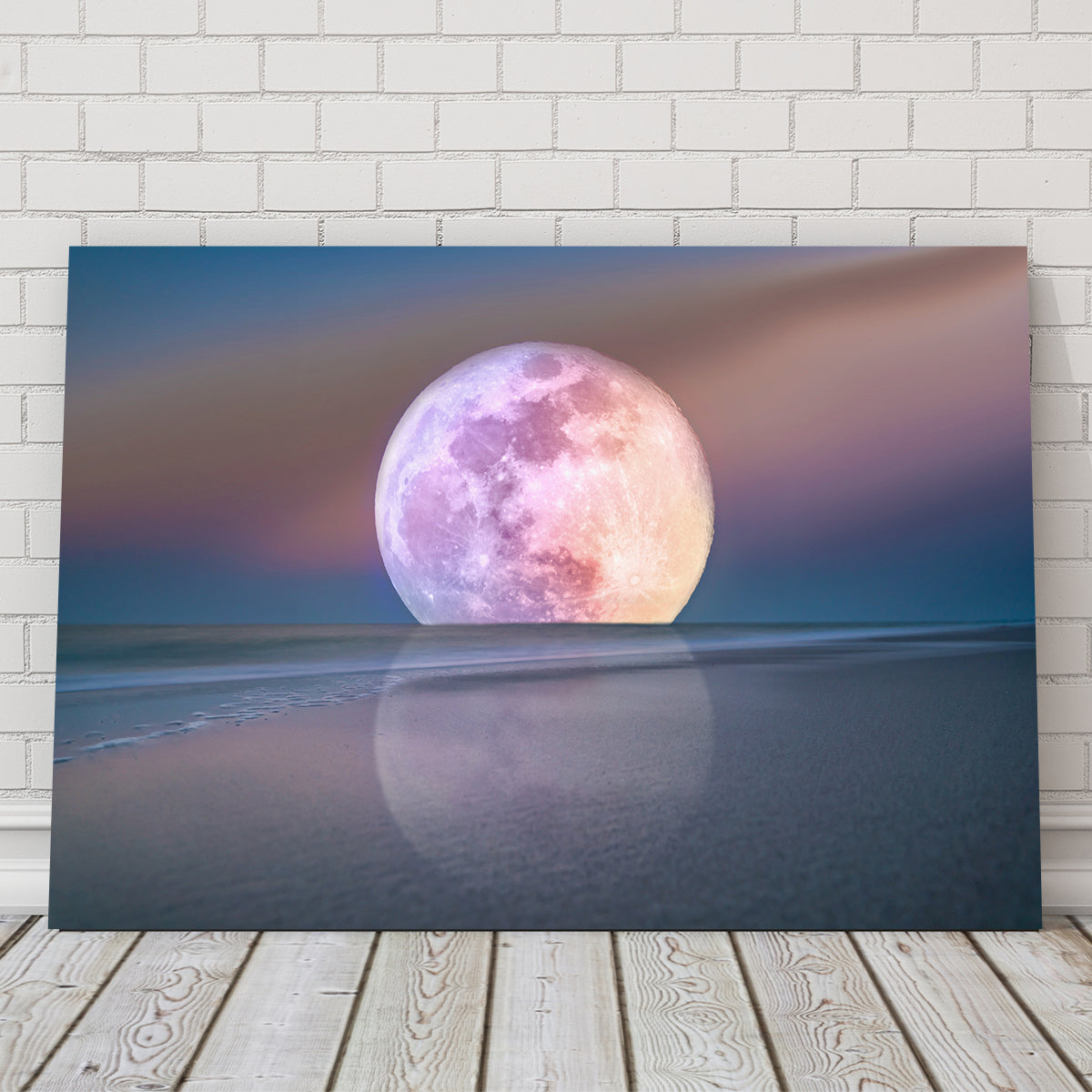 Stunning Moon Rise Wall Art by Eileen Rollin