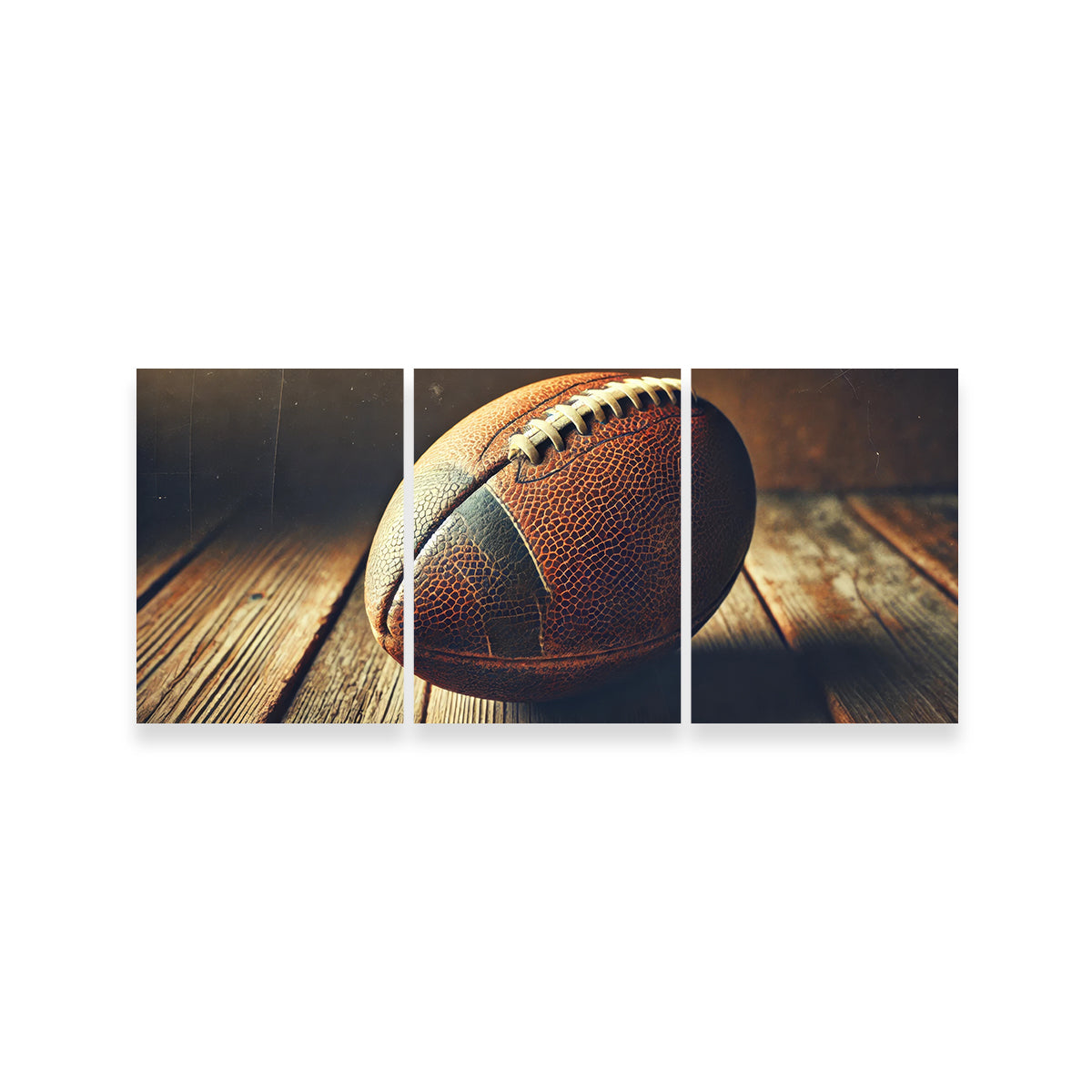 Vintage and Stylish Football Wall Art for Sports Enthusiasts