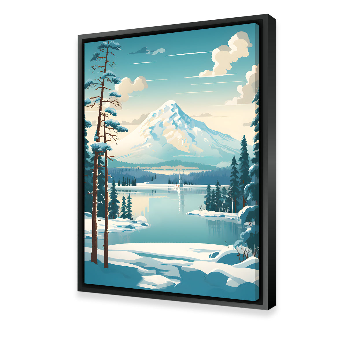 Finland - Lapland Stunning Wall Art by Valth Graphics