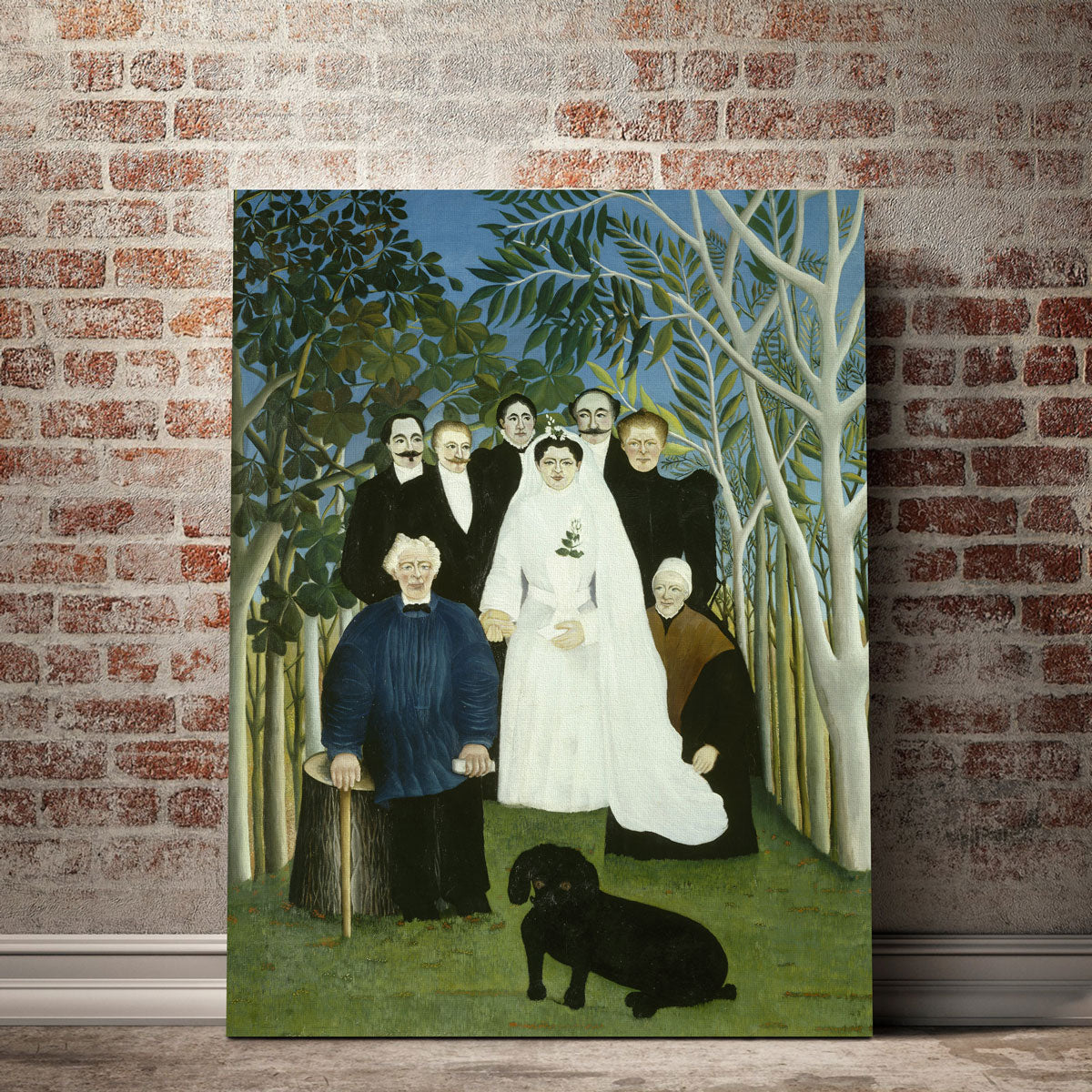 Stunning Henri Rousseau Wedding Party Wall Art