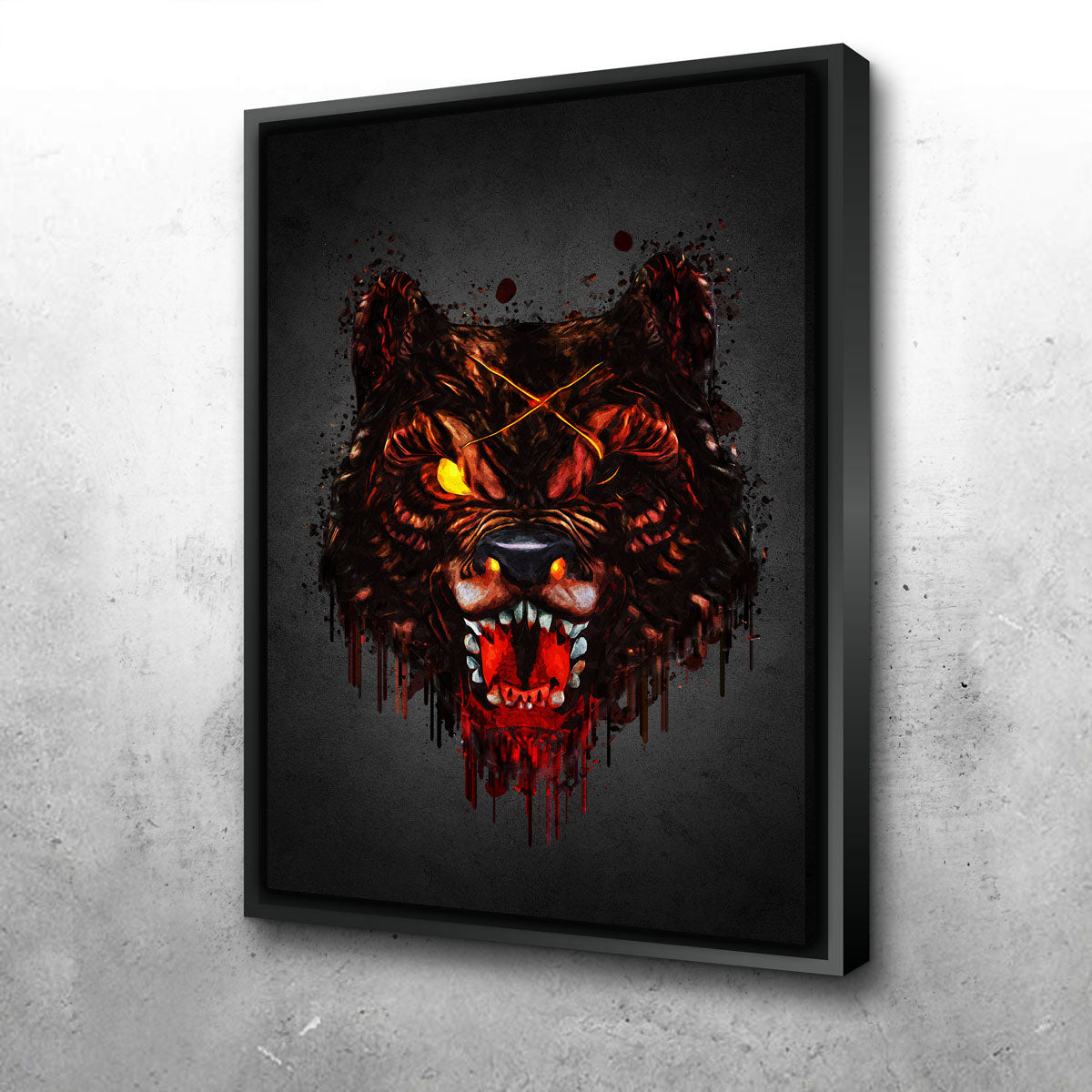 Stunning Warewolf Portrait Wall Art by Gab Fernando