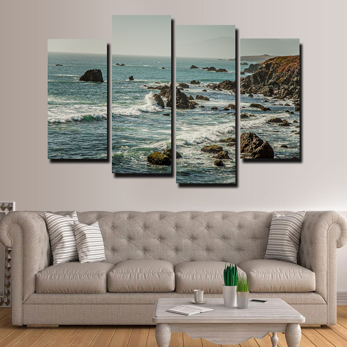 Stunning Crashing Wave Wall Art by Kyle Sherry