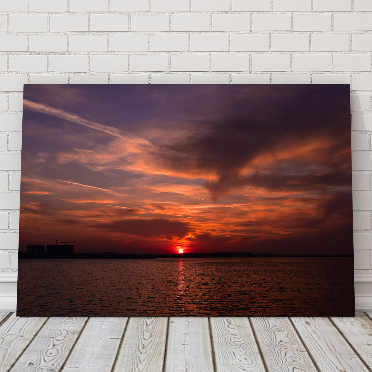 Stunning Bucharest Sunset 1 Wall Art for a Captivating Home Decor