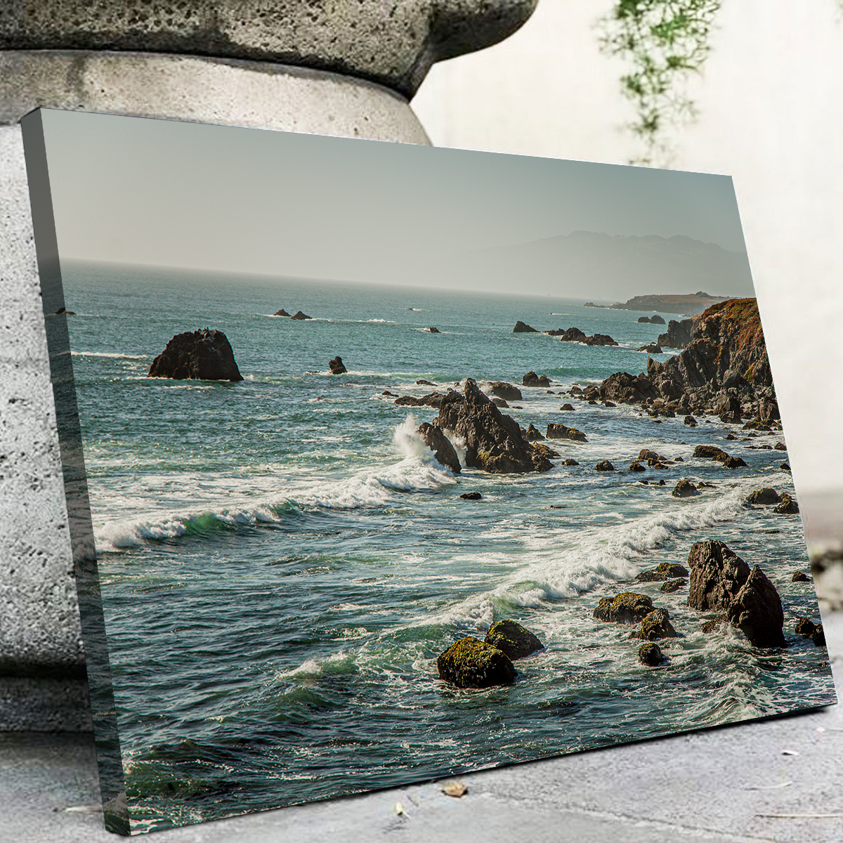 Stunning Crashing Wave Wall Art by Kyle Sherry