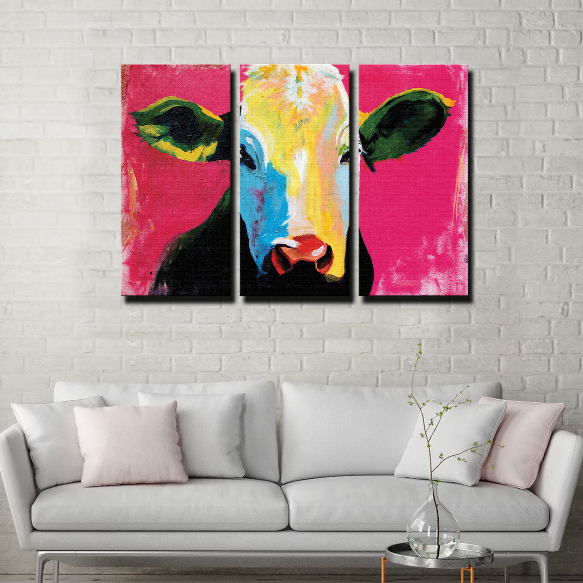 Stunning Vache Wall Art by Didier Chastan