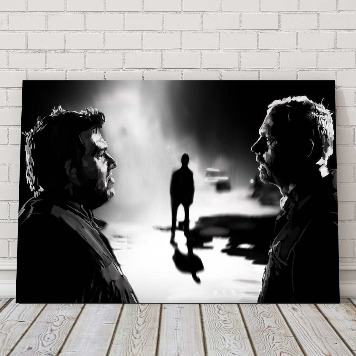 Andy Brackpool's 'Who Made You King Of The Zombies' Stunning Wall Art
