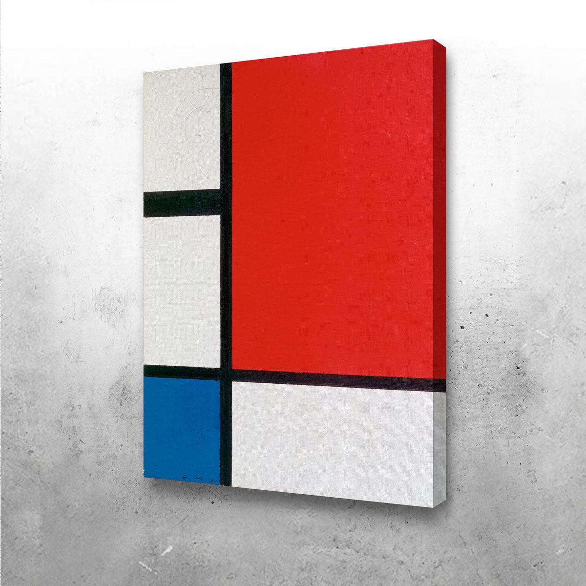Stunning Piet Mondriaan's Composition II Wall Art for Your Home