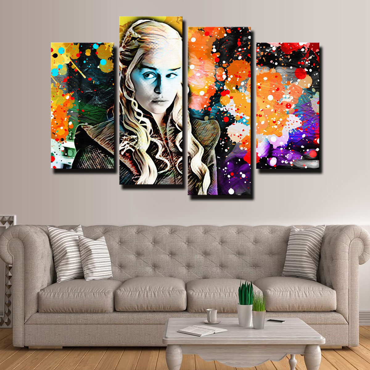 Stunning Daenerys Wall Art - Museum Quality Canvas Prints