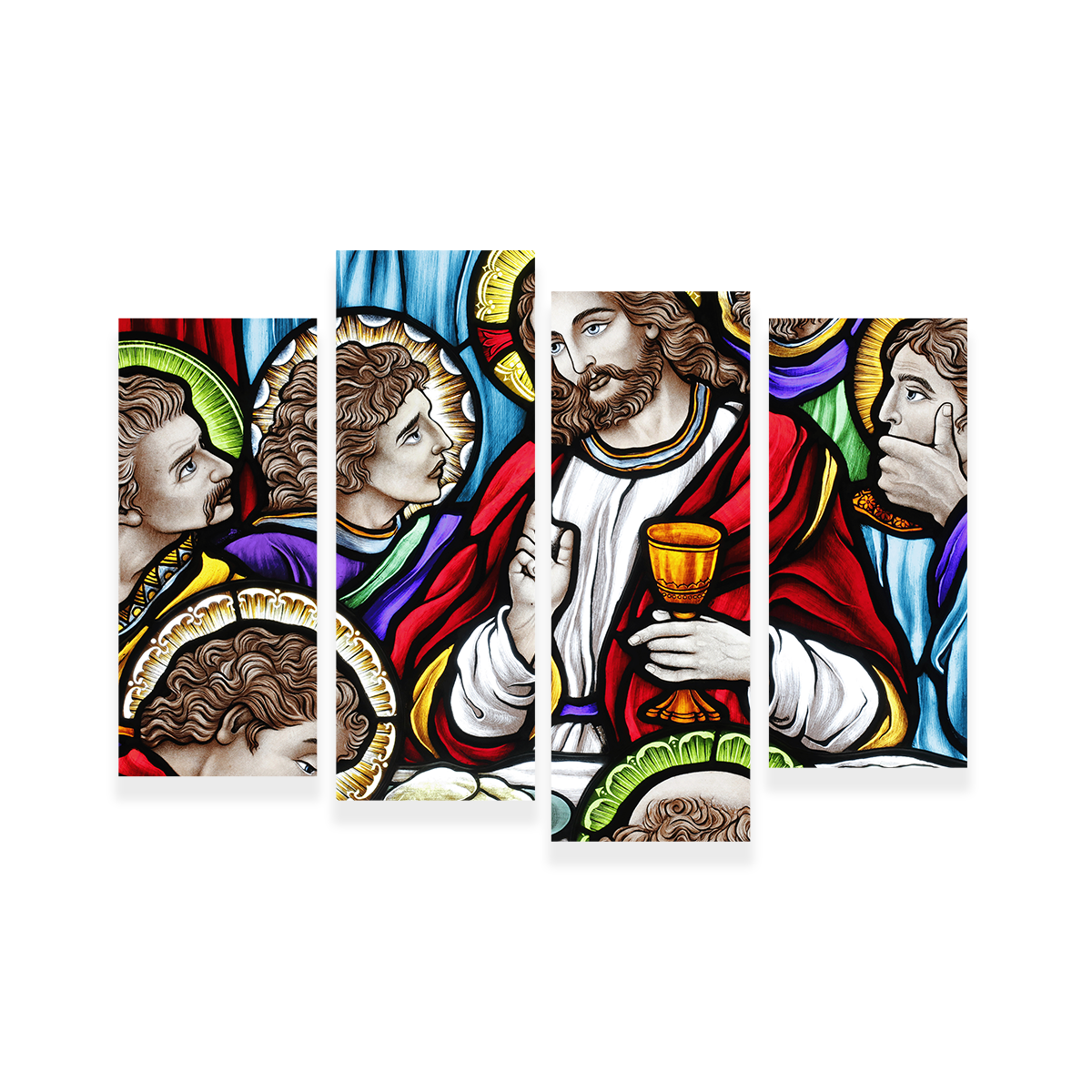 Exquisite Last Supper Canvas Print