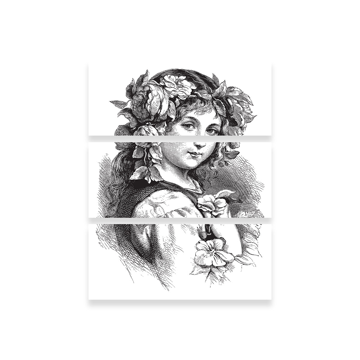 Charming Vintage Girl Wall Art for Stunning Decor