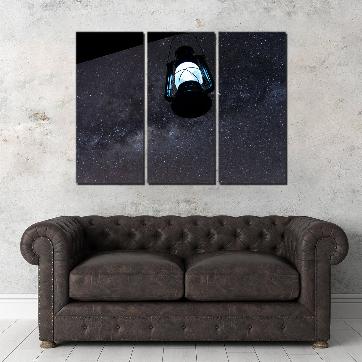 Exquisite Lamp and Sky Wall Art by Sofia Leite Fonseca