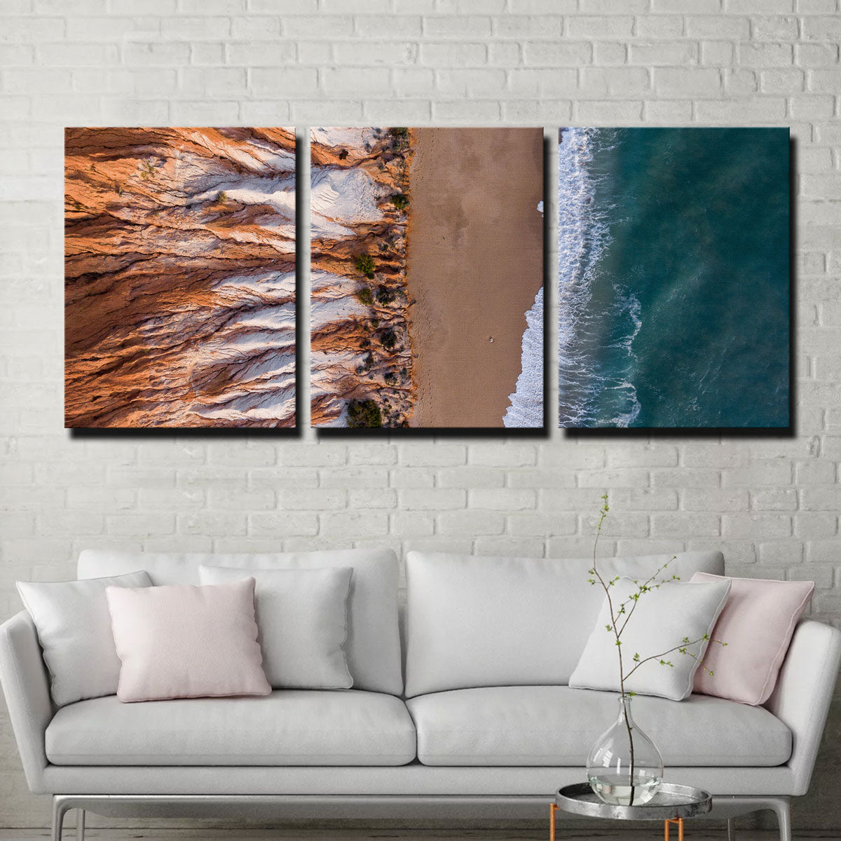 Stunning Where Ocean Meets Land Wall Art by Karolis Janulis