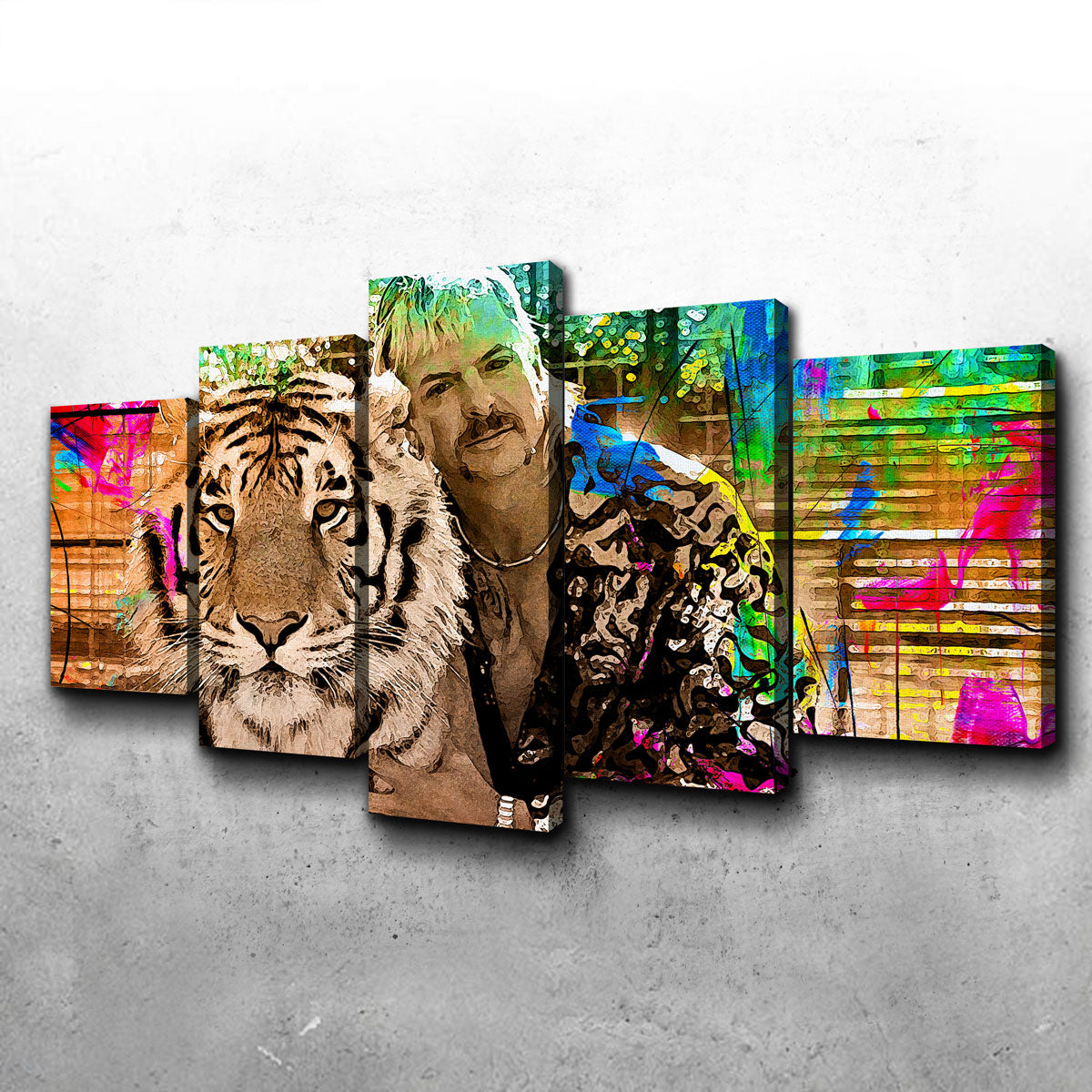 Stunning Tiger King Wall Art for Home Decor