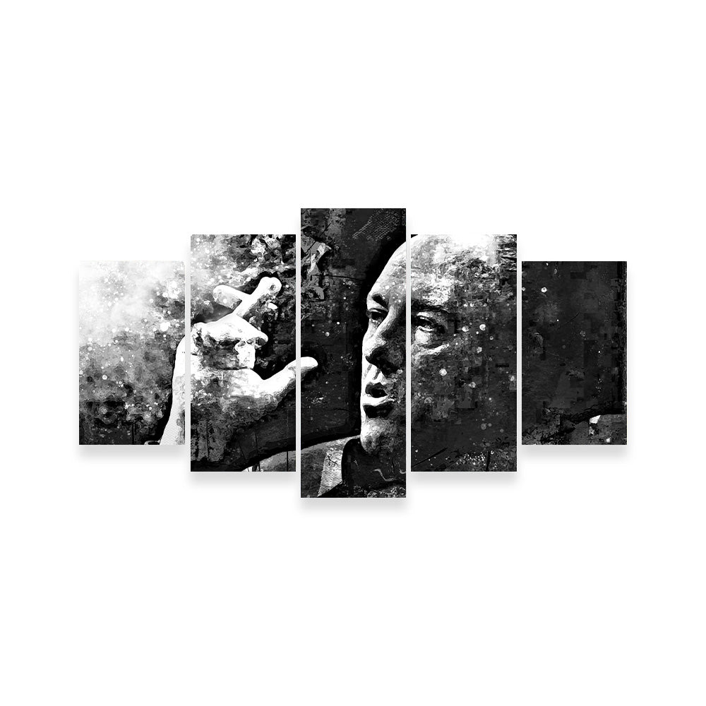 Tony Soprano Stunning Grayscale Wall Art for Home Decor
