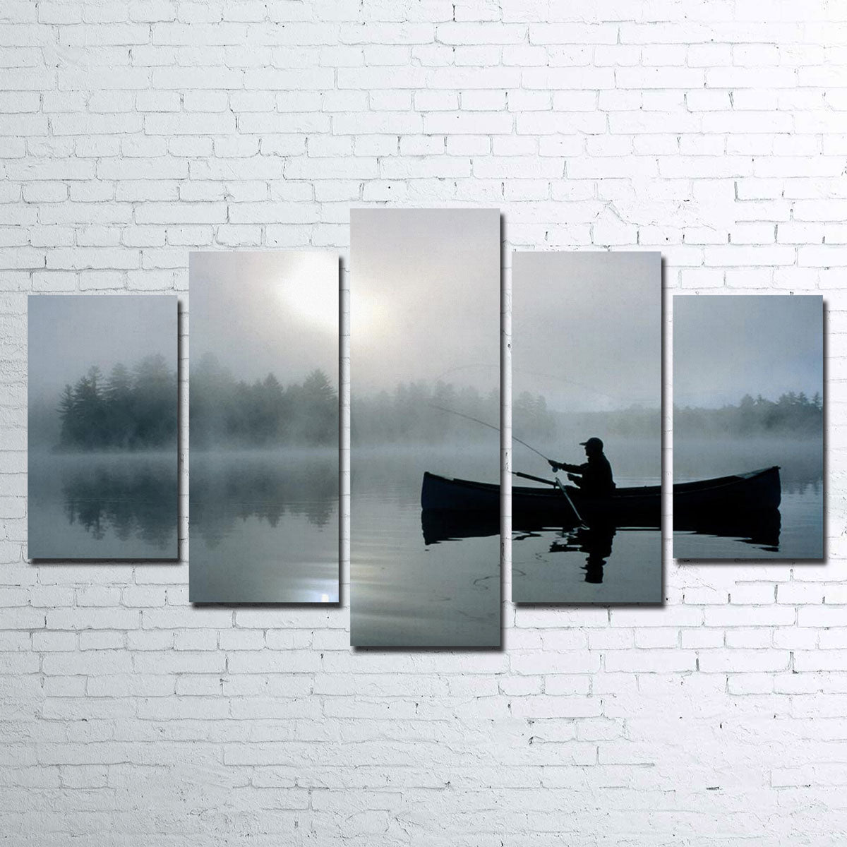 Stunning Fishing Boat Canvas Wall Art for Home Decor