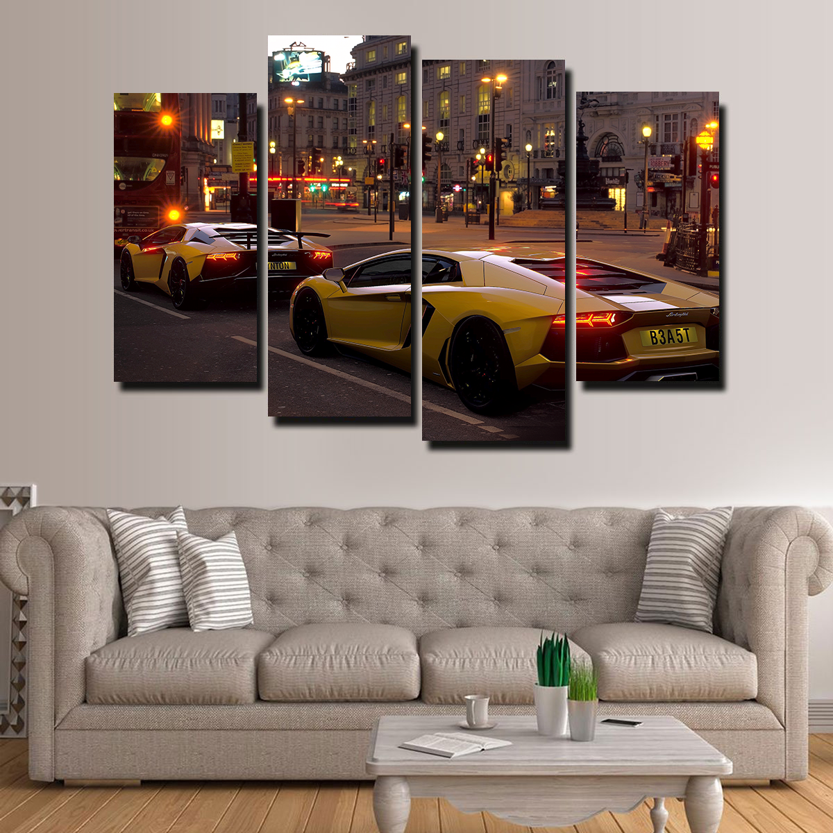 Stunning Traffic Jam Wall Art by Vynton