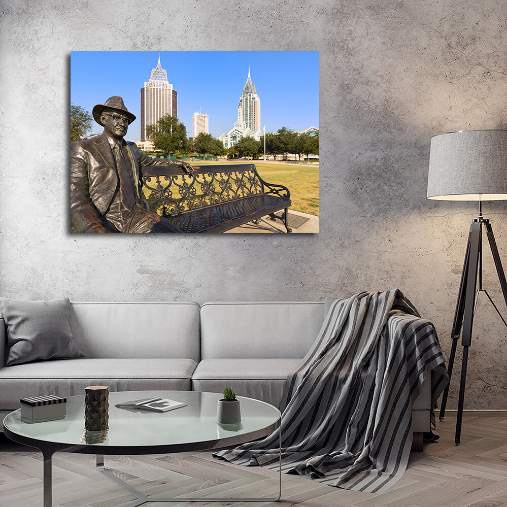 Exquisite Cooper Riverside Park Wall Art - Museum-Quality Canvas on Sustainable Pine Frames