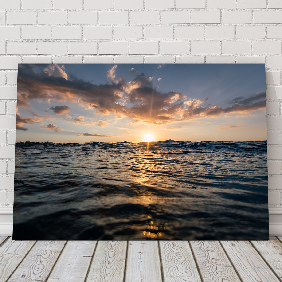 Stunning Sunset Ocean Wall Art by Lucas Moore