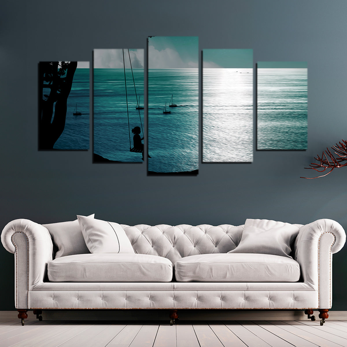 Enchanting Feelings in the Night Wall Art by George Sorin