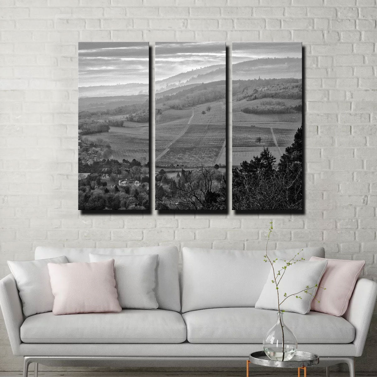 Stunning Moody Hills Wall Art by Mike Cotton