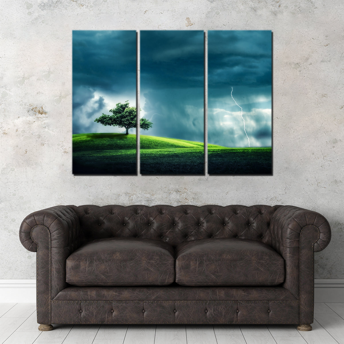 Exquisite Tree Alone Wall Art by George Sorin